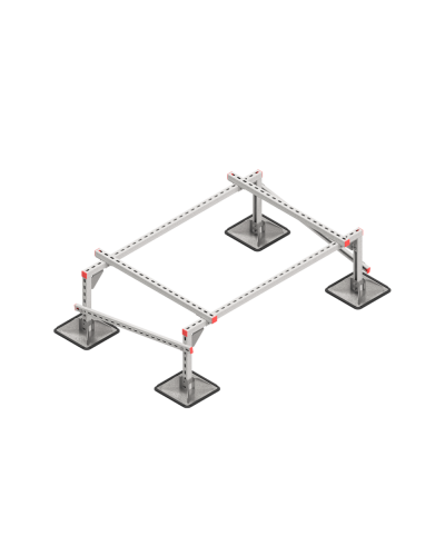 Опорная конструкция для установки оборудования TECHNORAPTOR STEELFOOT 1500х1000 тип 1 HD КМ-профиль (KM-TR-STF-SSEI-1500-1000-1 HD) в Балашихе Системы видеонаблюдения Pintop.ru