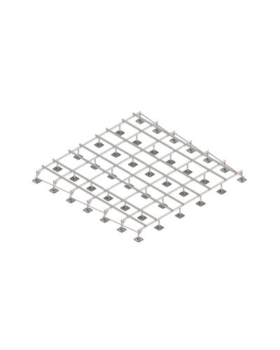 Опорная конструкция для установки оборудования TECHNORAPTOR STEELFOOT 6000х6000 HD КМ-профиль (KM-TR-STF-SSEI-6000-6000 HD) в Балашихе Системы видеонаблюдения Pintop.ru