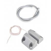 Извещатель охранный точечный магнитоконтактный накладной Комплектстройсервис ИО 102-20 Б2П (3) (металлический рукав)