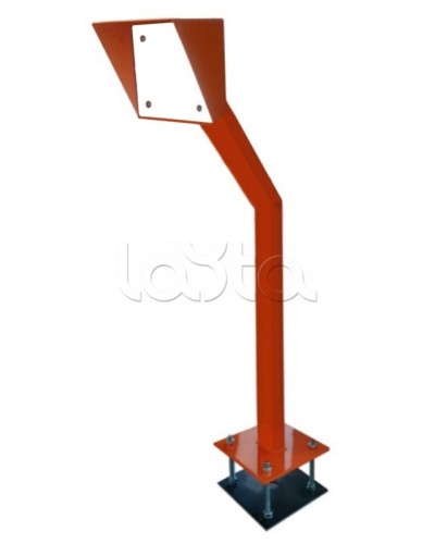 Стойка для считывателя Аякс 150х150 мм, черная, Базовая, наклонная в Балашихе Дополнительное оборудование для СКУД Pintop.ru