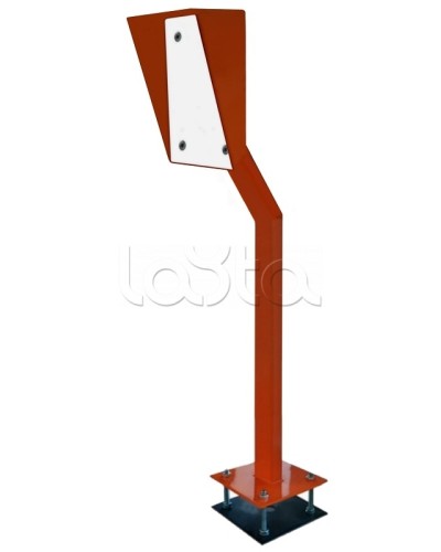 Стойка для считывателя Аякс 300х400 мм, черная, Базовая, наклонная в Балашихе Дополнительное оборудование для СКУД Pintop.ru