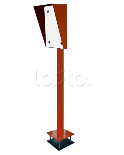 Стойка для считывателя Аякс 300х400 мм, черная, Базовая, прямая в Балашихе Дополнительное оборудование для СКУД Pintop.ru