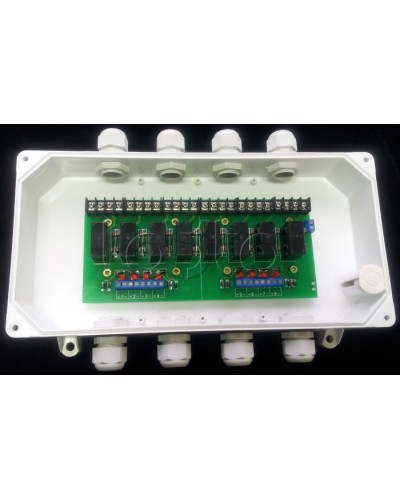 Устройство управления и коммутации Магнито-Контакт УУК-24-08 в Балашихе Модули сопряжения Pintop.ru