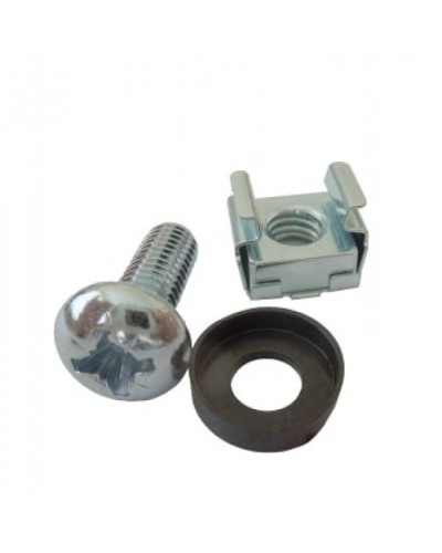 Комплект крепежа (винт М5 чёрный, гайка кузовная М5, шайба 5 чёрная по 40шт) МЕТА 9919 в Балашихе Система оповещения и трансляции Мета Pintop.ru