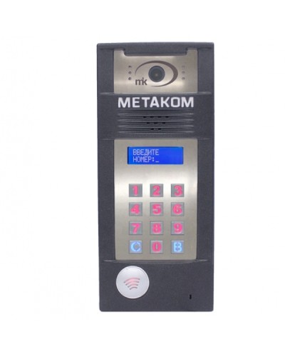 Многоабонентый антивандальный блок вызова со встроенной видеокамерой Метаком MК2018-TMRFGV в Балашихе Блоки вызова многоабонентные Pintop.ru