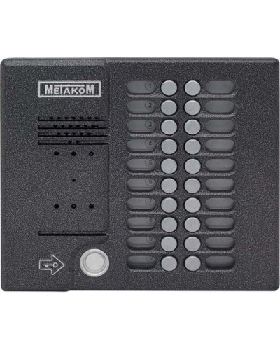 Блок вызова домофона Метаком MK20.2-TM4EV в Балашихе Вызывные видеопанели малоабонентные Pintop.ru
