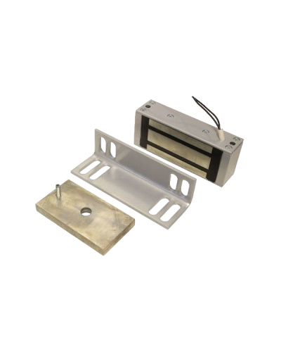 Замок электромагнитный Олевс М1-300 серый в Балашихе Электромагнитные замки Pintop.ru