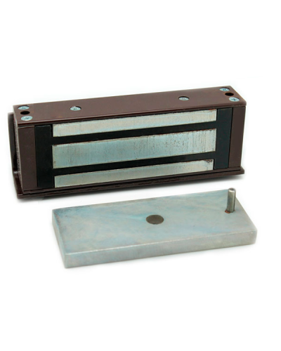 Замок электомагнитный Олевс М1-500 (коричневый) в Балашихе Электромагнитные замки Pintop.ru