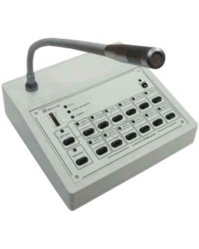 Пульт диктора трансляционный Омега Саунд Omega SP4-C12 в Балашихе Аксессуары для СОУЭ Pintop.ru