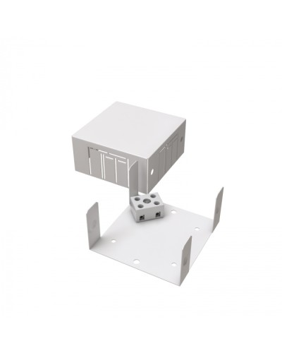 Коробка монтажная огнестойкая металлическая КМОМ (6к х 2,5мм) 75х75х37 IP 31 ПожТехКабель (070-040) в Балашихе Распределительные коробки Pintop.ru