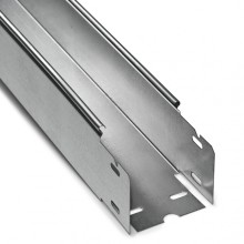 Лоток неперфорированный PTK-Line ЛМНО 100x100 (0,7) 3м ПожТехКабель (536-020)