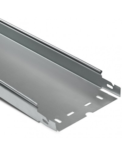 Лоток неперфорированный PTK-Line ЛМНО 400x100 (1,0) 3м ПожТехКабель (536-045) в Балашихе Кабельные лотки Pintop.ru