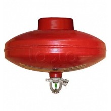 Модуль порошкового пажаротушения ПОЖТЕХНИКА МПП-7/93 МИГ (диск) (температура срабатывания +93°С) (красный)