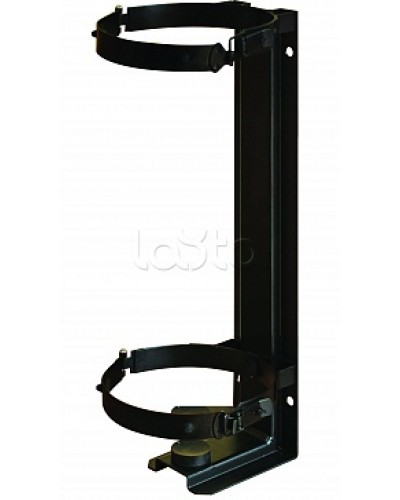 Кронштейн ПОЖТЕХНИКА КТХ-5+ на 2-х металлических хомутах (d140) для ОУ-5 ИНЕЙ в Балашихе Аксессуары для огнетушителей Pintop.ru