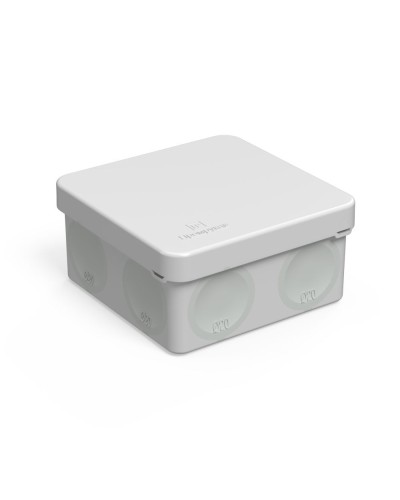 Коробка распред. 60-0210м двухкомп. безгалогенная (HF) 80х80х40 (8шт/уп) Промрукав (60-0210м) в Балашихе Распределительные коробки Pintop.ru