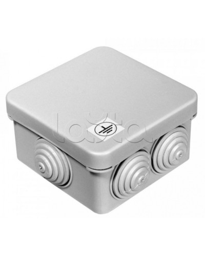 Коробка уравнивания потенциалов для открытой установки 70х70х40 (132шт/кор) Промрукав (40-0200-У) в Балашихе Распределительные коробки Pintop.ru