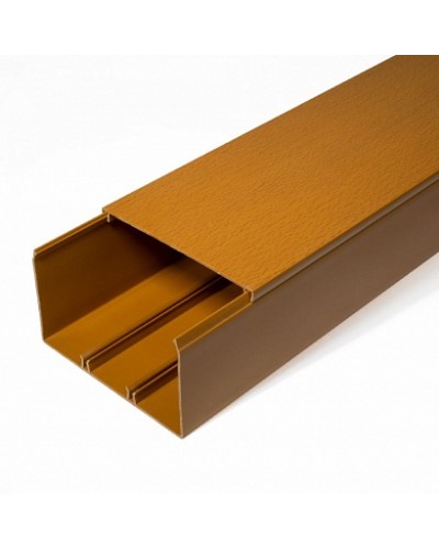 Кабель-канал бук 2-й замок 100х60 (16м/уп) Промрукав (PR.025447) в Балашихе Огнестойкие кабельные линии Pintop.ru