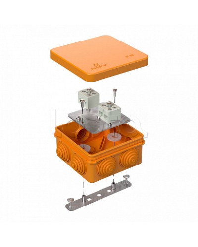 Коробка огнестойкая для о/п 40-0210-FR6.0-4 Е15-Е120 80х80х40 Промрукав в Балашихе Огнестойкие кабельные линии Pintop.ru