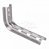 Омега-профиль L-образный (безвинтовой) для проволочного лотка 200 Промрукав (PR16.1091)