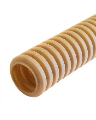 Труба гофрированная ПВХ легкая 350 Н сосна с/з д20 (25 м/уп) Промрукав (PR01.0048) в Балашихе Труба гофрированная Pintop.ru