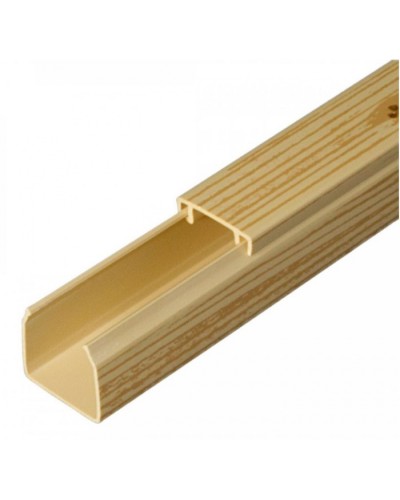 Кабель-канал сосна 2-й замок 16х16 (120м/уп) Промрукав (PR.025435) в Балашихе Кабель-канал Pintop.ru