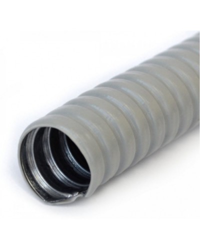 Металлорукав в ПВХ оболочке серый Р3-ЦП-НГ-60 (15м/уп) Промрукав (PR04.0478) в Балашихе Металлорукав Pintop.ru