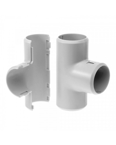 Тройник разборный д20 (50 шт/уп/) Промрукав PR.07320 в Балашихе Повороты, муфты, тройники Pintop.ru