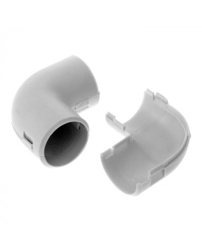 Соединитель угловой разборный д20 (50 шт/уп) Промрукав PR.07520 в Балашихе Повороты, муфты, тройники Pintop.ru