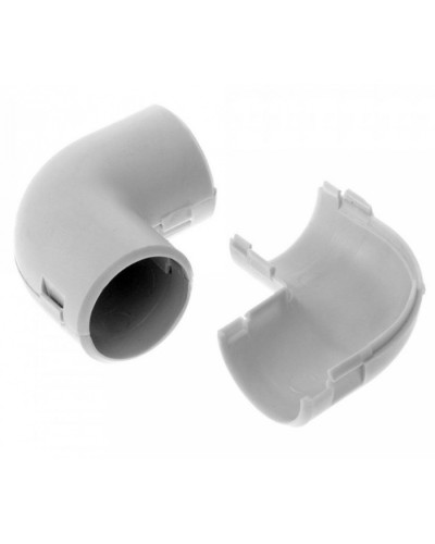 Соединитель угловой разборный д32 (5шт/400шт уп/кор) Промрукав (PR.07532м) в Балашихе Повороты, муфты, тройники Pintop.ru