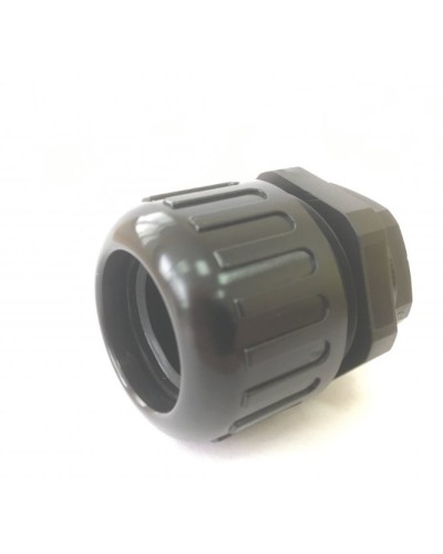 Муфта вводная усиленная (IP68) для гофрированных труб черная ВМУ-ГТ-25 (М25) Промрукав (PR08.3278) в Балашихе Повороты, муфты, тройники Pintop.ru