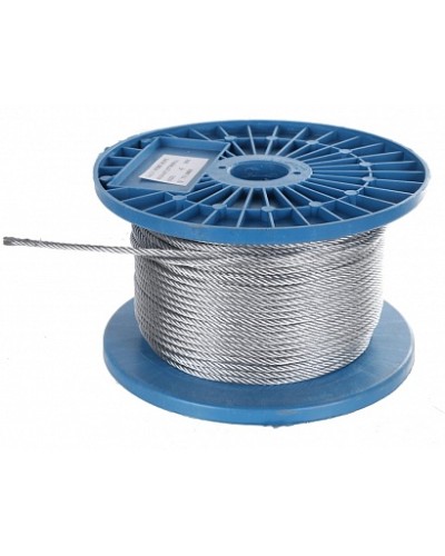 Трос стальной DIN 3055 3мм (200 м/уп) Промрукав (PR08.4821) в Балашихе Трос и аксессуары Pintop.ru