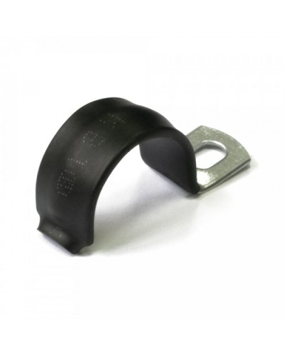 Скоба металлическая однолапковая с полимерным покрытием СМО-П d19-20 мм (100 шт/уп) Промрукав (PR08.6008) в Балашихе Держатели, клипсы, скобы Pintop.ru