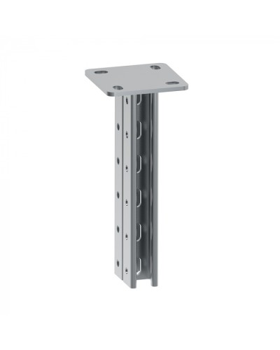 Стойка STRUT двойная HDZ ССД-41х41х400 (2,5мм) Промрукав (PR08.8503) в Балашихе Аксессуары для лотков Pintop.ru