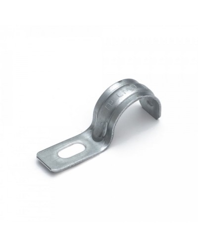 Скоба металлическая однолапковая усиленная противопожарная СМОУ d19-20 мм (100 шт/уп) Промрукав (PR13.02401) в Балашихе Держатели, клипсы, скобы Pintop.ru