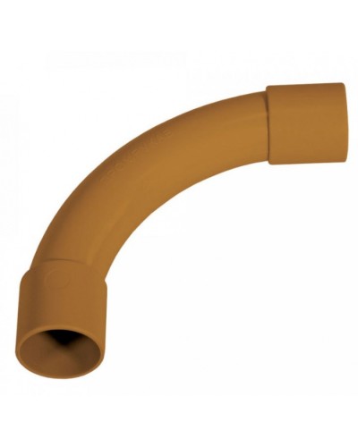 Соединитель угловой бук д25 (5шт/200шт уп/кор) Промрукав (PR13.0241) в Балашихе Повороты, муфты, тройники Pintop.ru