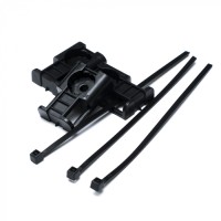 Комплекты крепления площадка для прямого монтажа черная со стяжкой 2,5х100 мм (100 шт) Промрукав (PR13.02513)