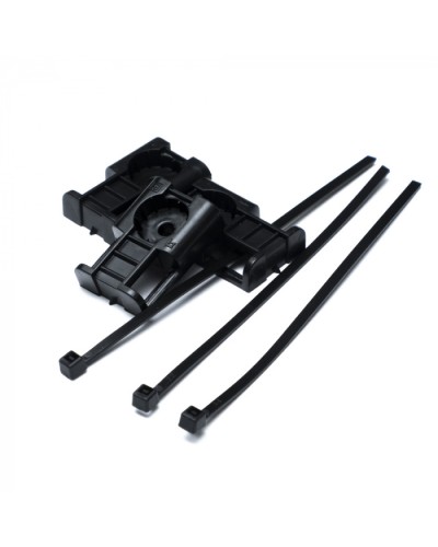 Комплекты крепления площадка для прямого монтажа черная со стяжкой 2,5х100 мм (100 шт) Промрукав (PR13.02513) в Балашихе Аксессуары для кабель-канала Pintop.ru