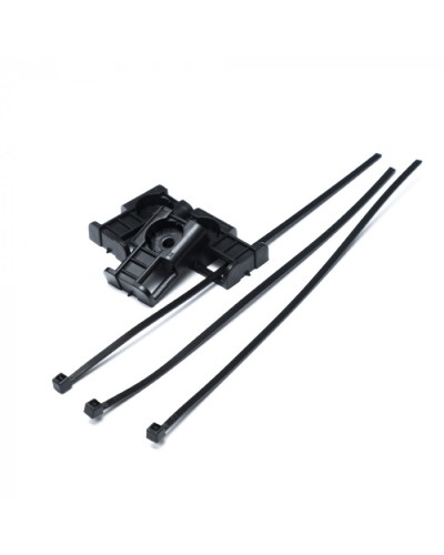 Комплекты крепления площадка для прямого монтажа черная со стяжкой 3,6х150 мм (100 шт) Промрукав (PR13.02515) в Балашихе Аксессуары для кабель-канала Pintop.ru