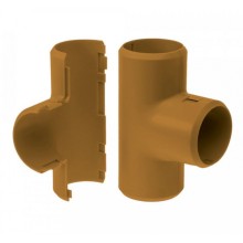 Тройник разборный бук д32 (15шт/180шт уп/кор) Промрукав (PR13.0294)