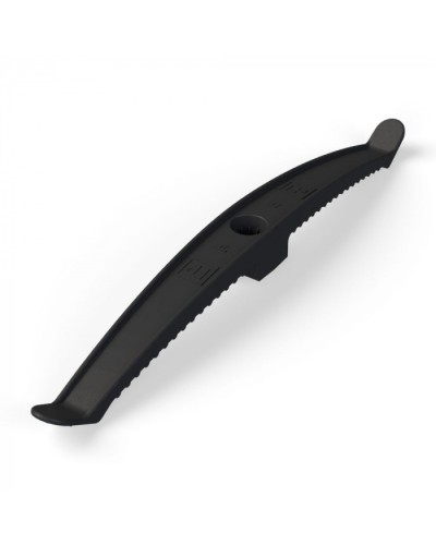 Держатель кабеля двусторонний для прямого монтажа в гофроящике черный (100 шт/кор) Промрукав (PR13.0488) в Балашихе Аксессуары для кабель-канала Pintop.ru