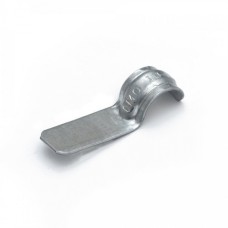 Скоба металлическая однолапковая СМО d10-11 (без отверстий) (100 шт/уп) Промрукав (PR13.1965)