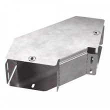 Угол горизонтальный 90 градусов с крышкой Стандарт 150х100 Промрукав (PR16.0416)