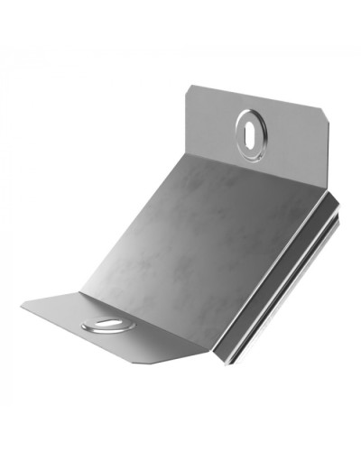 Крышка угла вертикального внутреннего 45 градусов Стандарт INOX (AISI 304) 100 Промрукав (PR16.3164) в Балашихе Аксессуары для лотков Pintop.ru