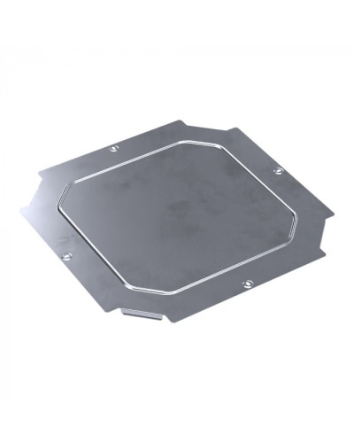 Крышка ответвителя Х-образного Стандарт INOX (AISI 316) 400 Промрукав (PR16.3228) в Балашихе Аксессуары для лотков Pintop.ru