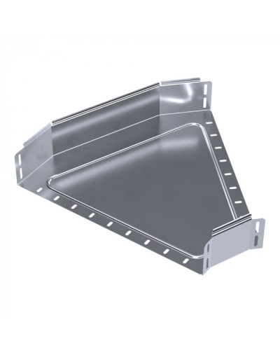 Угол горизонтальный 45 градусов Стандарт INOX (AISI 316) 500х100 Промрукав (PR16.3451) в Балашихе Аксессуары для лотков Pintop.ru