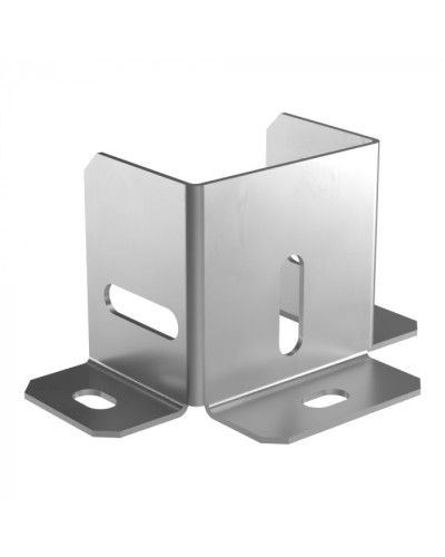 Универсальный ввод трассы лотков Стандарт INOX (AISI 304) 50х50 Промрукав (PR16.3673) в Балашихе Аксессуары для лотков Pintop.ru