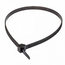 Стяжки нейлоновые 2,5*100 (ч) (100 шт/уп) Промрукав (500 уп/кор) (PR08.3063)