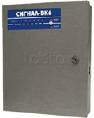 Прибор приемно-контрольный охранно-пожарный Радий Сигнал-ВК6 в Балашихе Приемно-контрольные приборы Pintop.ru