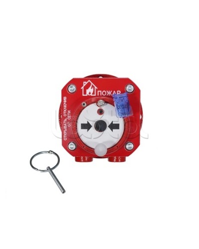 Извещатель пожарный ручной взрывозащищенный Спектрон-512-Exd-Н-ИПР-А-Modbus в Балашихе Пожарные извещатели (Ex) Pintop.ru