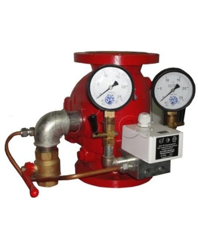 Узел управления спринклерный водозаполненный Спецавтоматика Прямоточный-150 (УУ-С150/1,6В-ВФ.О4) в Балашихе Устройства пуска водяного пожаротушения Pintop.ru